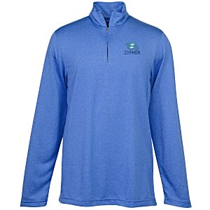 Cool & Dry Heathered Performance 1/4-Zip Pullover - Men's Main Image