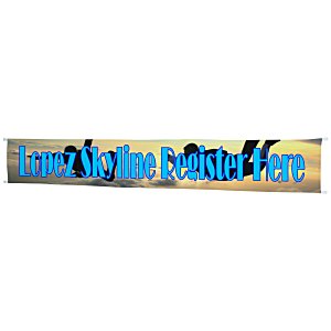 10' Event Tent Quarter Wall Banner - One Sided Main Image
