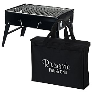 Portable Briefcase BBQ Grill Main Image