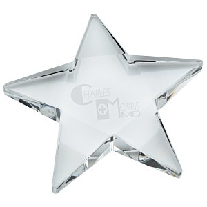 Crystal Star Paperweight Main Image