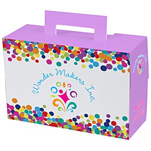 Briefcase Shape Box - Full Color Main Image