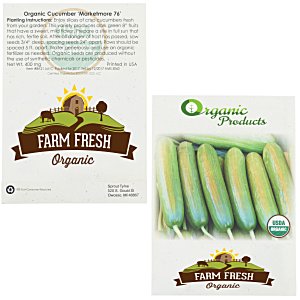 Organic Seed Packet - Cucumber Main Image