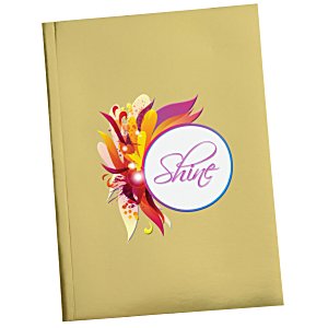 Metallic Paper Cover Notebook - 6" x 4" Main Image