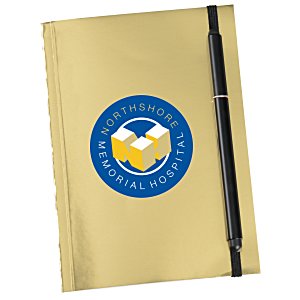 Metallic Paper Cover Notebook Set - 7" x 5" Main Image