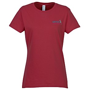 Soft 4.3 oz. Fitted T-Shirt - Ladies' - Embroidered Main Image
