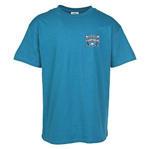 Soft 4.3 oz. Fitted T-Shirt - Youth - Embroidered Main Image
