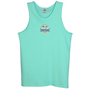 Adult 5.2 oz. Cotton Tank Top - Embroidered Main Image