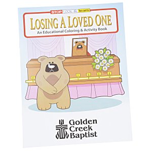 Losing a Loved One Coloring Book Main Image