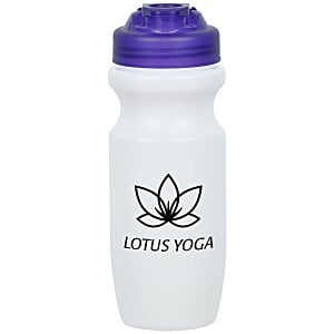 Move-It Bike Bottle with Flip Lid - 20 oz. - Translucent Main Image