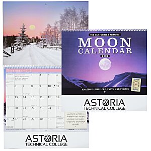 Old Farmer's Almanac Calendar - Moon - Spiral Main Image
