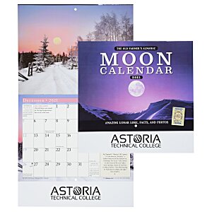 Old Farmer's Almanac Calendar - Moon - Stapled Main Image