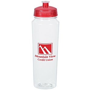 PolySure Measure Water Bottle - 24 oz. - Clear Main Image