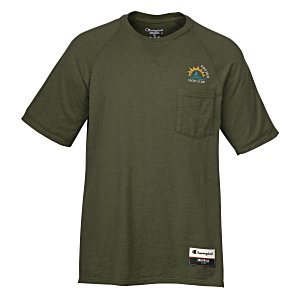 Champion Originals Soft Wash Pocket T-Shirt - Embroidered Main Image