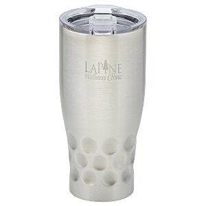 Circles Stainless Vacuum Tumbler - 30 oz. - Laser Engraved Main Image