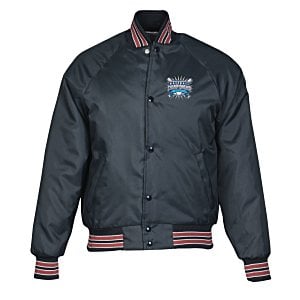 Nylon Baseball Quilt Lined Jacket Main Image