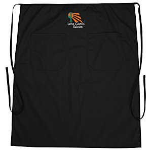 Bistro Apron with Two Patch Pocket - 24 hr Main Image