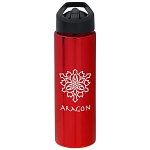 Metallic Look Water Bottle - 24 oz. Main Image