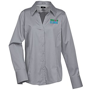 Cromwell Pinpoint Oxford Cotton Shirt - Ladies' - 24 hr Main Image