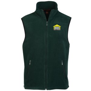 Harriton Full-Zip Fleece Vest - Men's Main Image