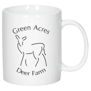 Restaurant Vitrified Coffee Mug - 10 oz. Main Image
