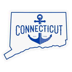 Connecticut Sticker Main Image