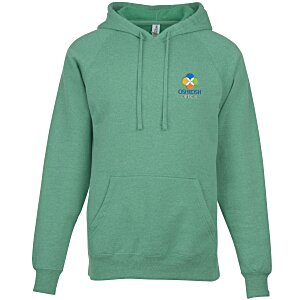 Independent Trading Co. Raglan Hoodie - Embroidered Main Image