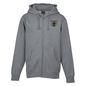 Independent Trading Co. 10 oz. Full-Zip Hooded Sweatshirt - Embroidered Main Image