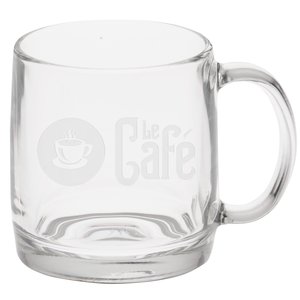Nordic Glass Mug - 13 oz. - Deep Etch Main Image
