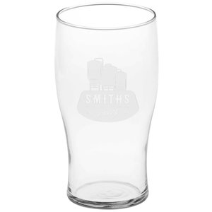 Tulip Pub Glass - 20 oz. - Deep Etch Main Image