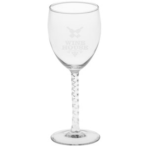 Angelique Wine Glass - 8.5 oz. - Deep Etch Main Image