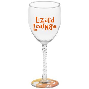 Angelique Goblet Glass - 10.5 oz. - Bottom Full Color Main Image