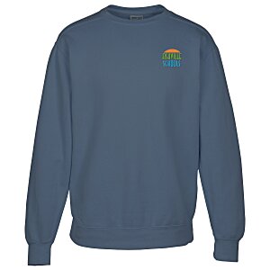 Comfort Colors Garment-Dyed Crew Sweatshirt - Embroidered Main Image