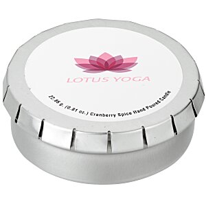 Scented Candle in Large Silver Push Tin - Cranberry Spice Main Image