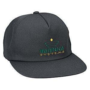 Yupoong Unstructured 5-Panel Snapback Cap Main Image