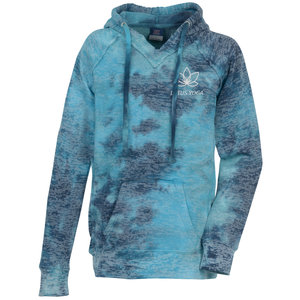 MV Sport Courtney Burnout Sweatshirt - Bahama Blue - Screen Main Image