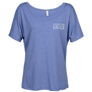 Bella+Canvas Flowy Simple T-Shirt - Tri-Blend Main Image