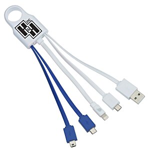 Squad 4-in-1 Charging Cable - Multicolor Main Image