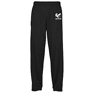 Badger BT5 Moisture Management Open Bottom Sweatpants Main Image