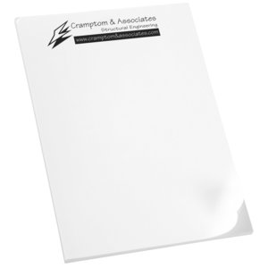 Scratch Pad - 7" x 5" - White - 50 Sheet - 24 hr Main Image