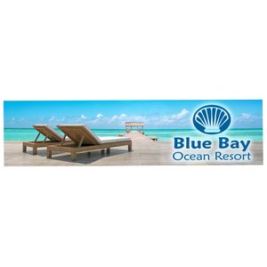 Full Color Static Decal - Rectangle - 1" x 4" Main Image