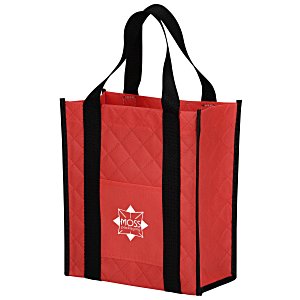 Non-Woven Quilted Tote - 9" x 8" Main Image
