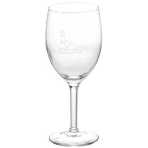 Wine Glass - 8 oz. - Deep Etch Main Image