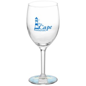 Wine Glass - 8 oz. - Bottom Full Color Main Image