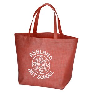Crosshatched Non-Woven Tote Bag Main Image