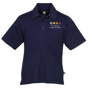 Ringspun Combed Cotton Jersey Polo - Men's - Embroidery - 24 hr Main Image