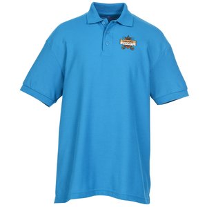 Soft Touch Pique Sport Shirt - Men's - Full Color Main Image