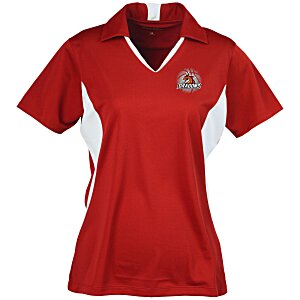 Side Blocked Micropique Sport-Wick Polo - Ladies' - Full Color Main Image