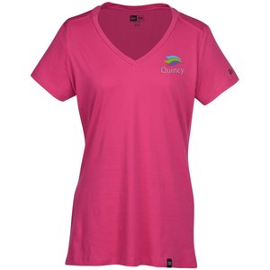 New Era Legacy Blend V-Neck Tee - Ladies' - Embroidered Main Image