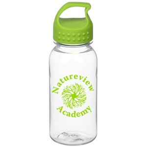 Clear Impact Cadet Bottle with Crest Lid - 18 oz. Main Image
