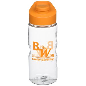 Clear Impact Mini Mountain Bottle with Flip Carry Lid - 22 oz. Main Image